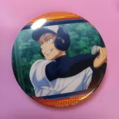 呪術廻戦　野球　虎杖悠仁　缶バッチ　スイング　じゅじゅつ
