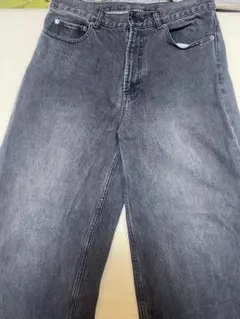 COLONY 2139 ブラック ワイドデニム L 黒 デニムパンツ