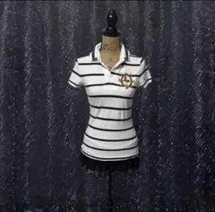 y2k ノームコア 00s❤︎ラルフローレン ストライプ 希少 ポロシャツ