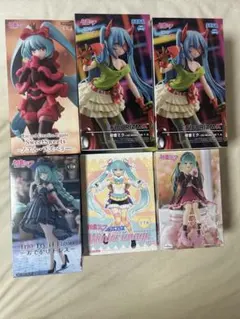 6点　初音ミク　フィギュア　ヌードルストッパー　ボカロ　ハツネミク　ミク　みく