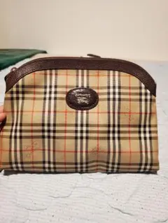 ⭐希少⭐極美品⭐BURBERRYS ノバチェック ポーチ チャーム バッグ型 