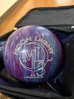 ABS MOON LIGHT ML3 ウレタン ボウリングボール バッグ付のサムネイル