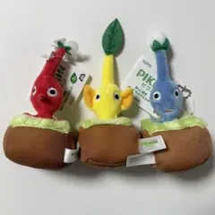 ピクミン　引っこ抜きぬいぐるみ　マスコット　3種セット　アミューズメント景品
