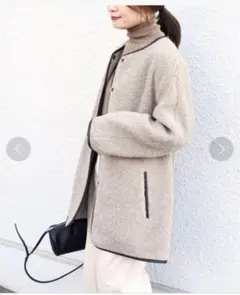 ボアコート フリースジャケット