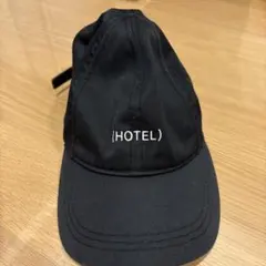 (HOTEL) 刺繍 キャップ ブラック トランクホテルオリジナルブランドのサムネイル