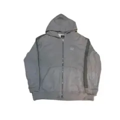 Needles NUBIAN 別注 ジップパーカー グレー XXL Needles NUBIAN 別注 ジップパーカー グレー XXL - メルカリ
