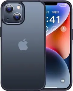 CASEKOO iPhone14用 耐衝撃ケース マットブラック