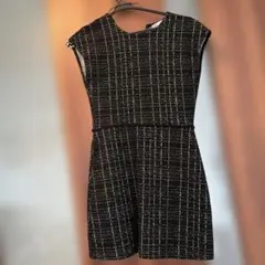 ZARA ザラ　ノースリーブミニワンピース S 【新品未使用】