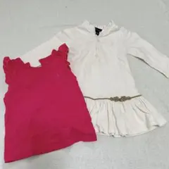 ラルフローレン　ワンピース　トップス　12M 長袖　半袖