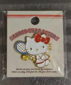 ハローキティ テニス部 ストラップ　　激レア！ ハローキティ テニス部 ストラップ 激レア I ♡ Hello Kitty