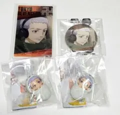 東京リベンジャーズ アクリルカード 缶バッジおくるみマスコット 三ツ谷隆