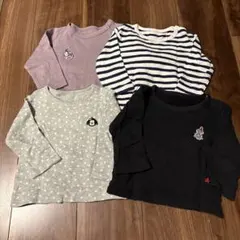 80size 長袖カットソー 4枚セット