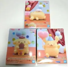 ポムポムプリン　フィギュアコレクション　3種セット　まとめ売り