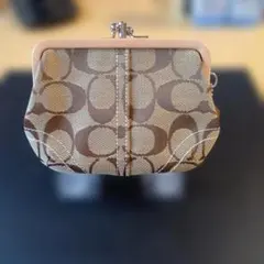 コーチ 　がま口　コインケース