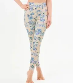 未使用lavaSUKALAボタニカルガーデンレギンスモカベージュMサイズパンツ