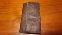 POLO レザー キーケース ブラウン