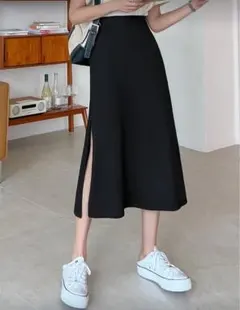 ロングスカート スリット　タイト