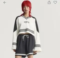 adidas ブロッキングクルーネックスウェットシャツのサムネイル