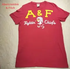 Tシャツall@398！　Abercrombie & Fitchの赤T（M）