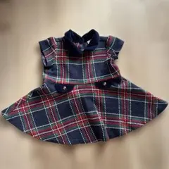 JANE AND JACK チェック柄ワンピース 3-6ヶ月