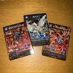 虫神器　LR3枚セット　カイコ，オオエンマハンミョウ，テイオウムカシヤンマのサムネイル