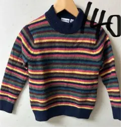 ユニクロ　JW ANDERSON キッズ用ストライプボーダー　セーター　140