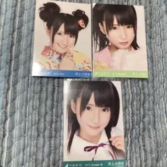 乃木坂46 生写真　井上小百合　白制服　パジャマ　浴衣
