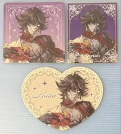 THEキャラCAFE チョコクランチ ステッカー カード コースター フールズ