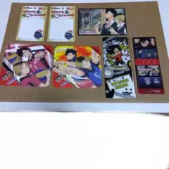 公*o様 ハイキュー　カラオケの鉄人　コースター2枚。しおり2枚　シール　クリス