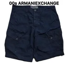 00s ARMANIEXCHANGE カーゴショーツ アルマーニ ショーツ 古着のサムネイル