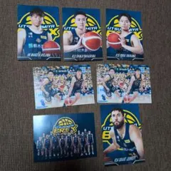 宇都宮ブレックス　トレカ　7枚セット　高島紳司　比江島慎　石川裕大　星川開聖