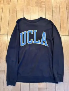 UCLA カレッジロゴ スウェット トレーナー ブラック 古着のサムネイル