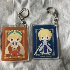 Fate Grand Order アクキー ギルガメッシュ アルトリア セイバー