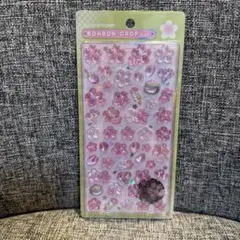 ボンボンドロップシール　和柄　桜