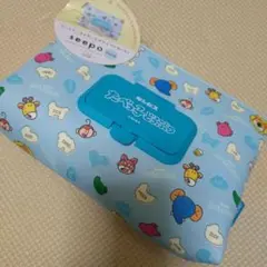 seepo たべっ子どうぶつ　ポーチ 水色　アニマル