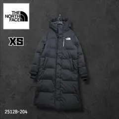 ★人気　ノースフェイス　ロングダウンコート　ブラック　XS