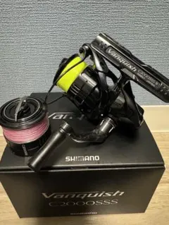 美品 23 シマノ ヴァンキッシュ C3000 SDH 箱 付属品完備 釣行少