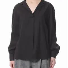 SHIPS ブラック 長袖シャツ ONE SIZE