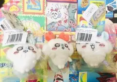 ちいかわ　カニなモモンガ　モモンガくじ　3体セット