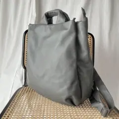 CAMPER /GLOBO/leather backpack/gray/2wayのサムネイル