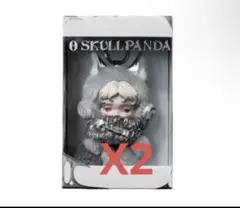 SKULLPANDA × XG ぬいぐるみペンダント　2個セット　スカルパンダ