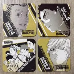 ハイキュー展 赤葦京治 木兎光太郎 木葉秋紀 梟谷学園 アートコースター 原画展