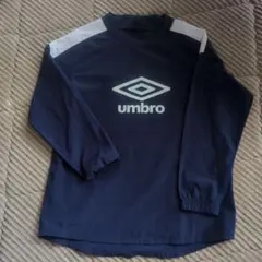 umbro ネイビー 長袖ピステ