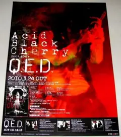 Acid Black Cherry ポスター　カレンダー　9枚セット 2025年最新】acid black cherry ポスターの人気アイテム - メルカリ