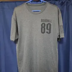 BASEBALL 89 プリント 半袖 アンダーシャツ