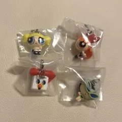 パワーパフガールズ めじるしアクセサリー2 ガチャガチャ 4種セット