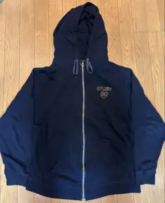2025年最新】STussy ジップパーカー ネイビーの人気アイテム - メルカリ