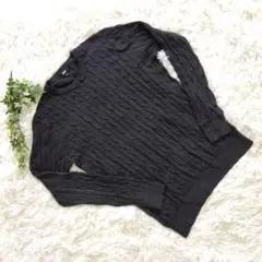 UNIQLO コットンカシミヤクルーネックセーター　Lサイズ