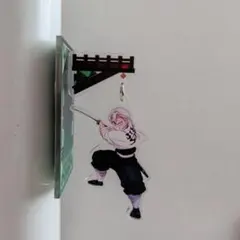 鬼滅の刃　不死川実弥　アクリルキーホルダー　ウォールキーホルダー