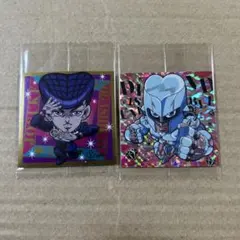 ジョジョの奇妙な冒険 ウエハース シール　仗助＆クレイジー・ダイヤモンド